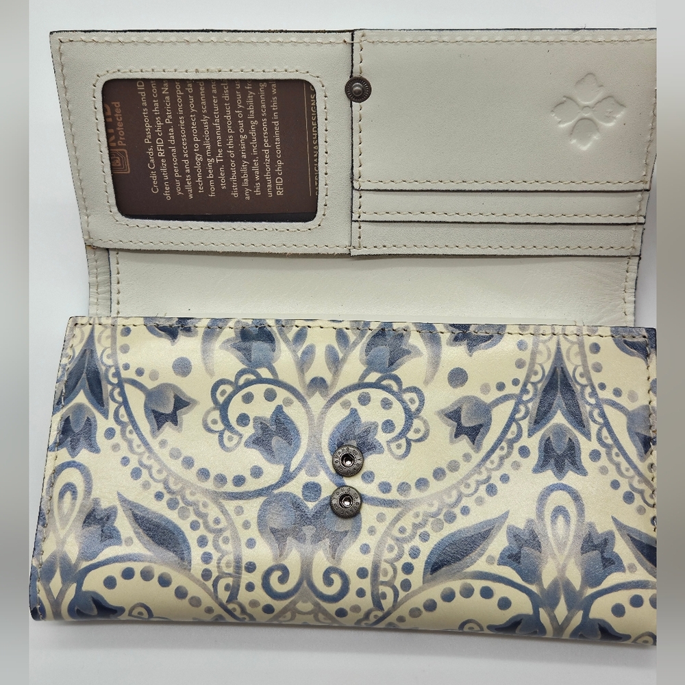 Rare Like New Patricia Nash Small Leather Paris Satchel Crossbody Terresa Wallet - Picture 16 of 16